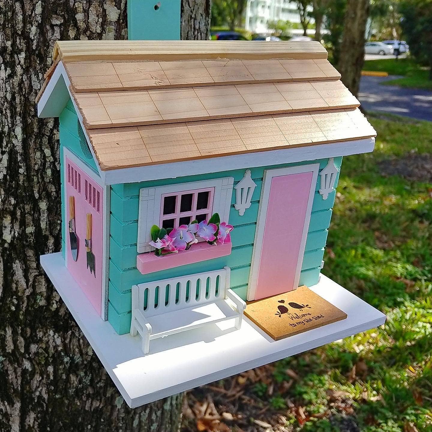 Happy Gardens - She Shed Birdhouse