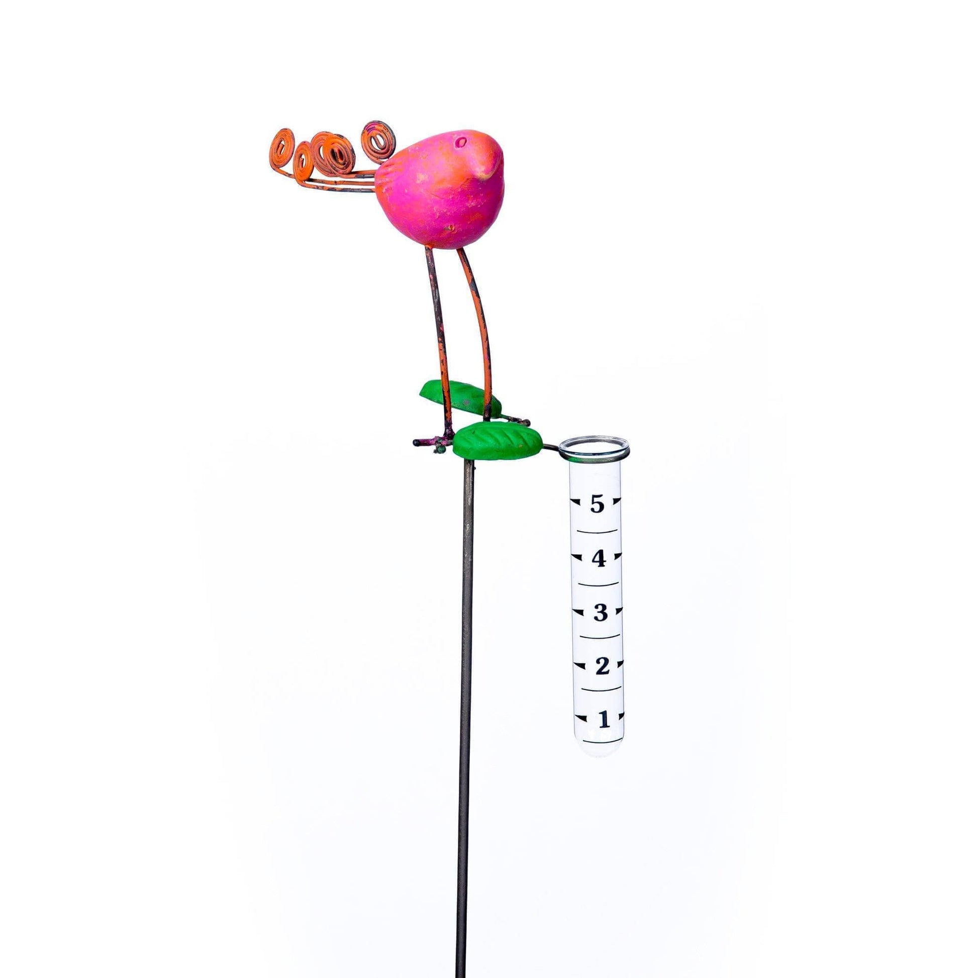 Happy Gardens - Standing Bird with Rain Gauge – Assorted Colors