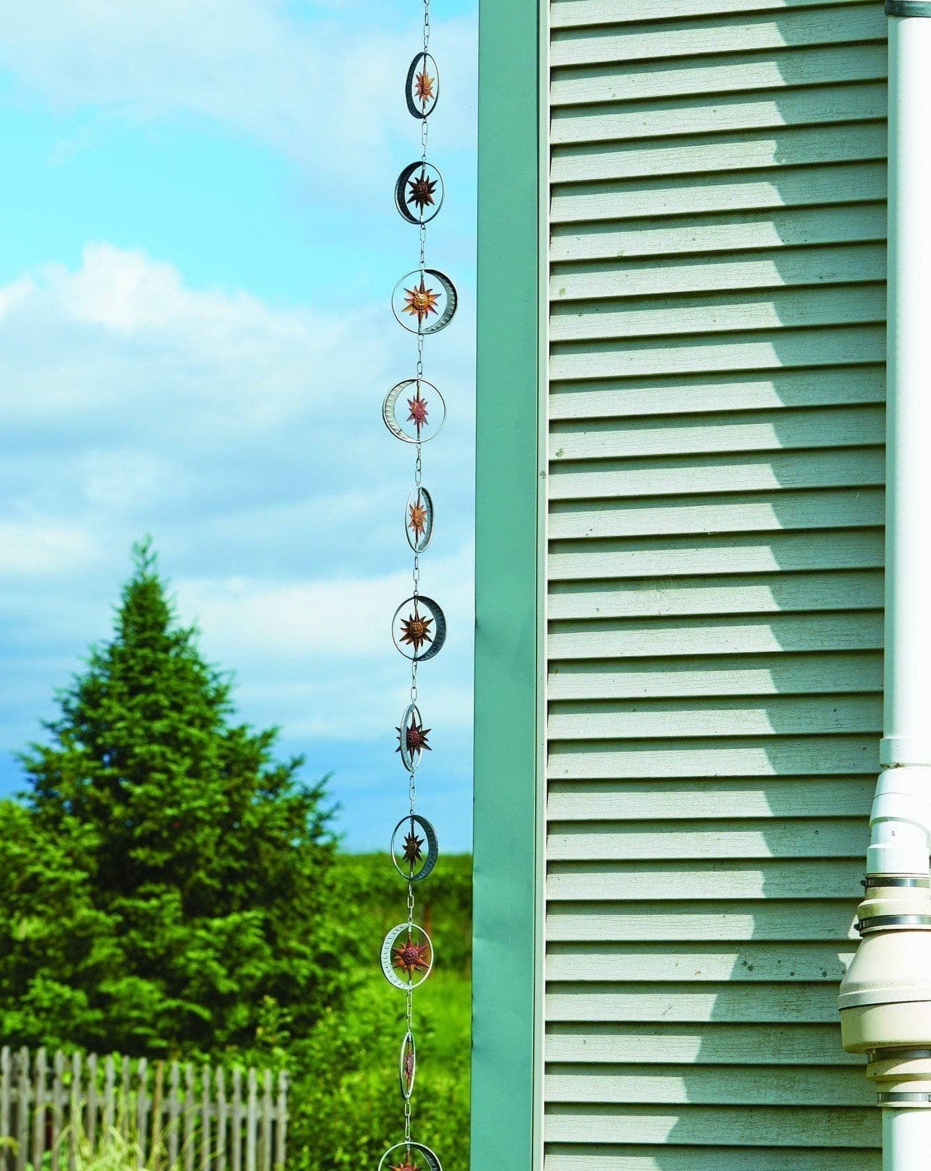 Happy Gardens - Sun and Moon Rain Chain