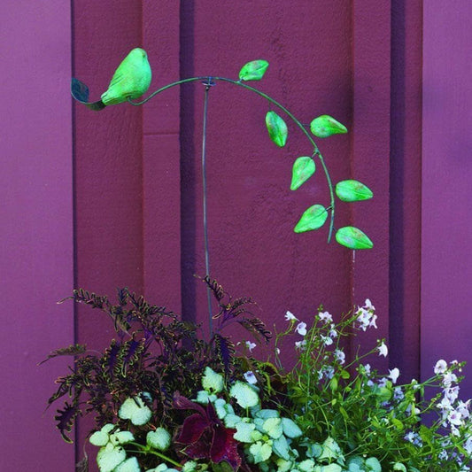 Happy Gardens - Teal Bird Garden Balancer