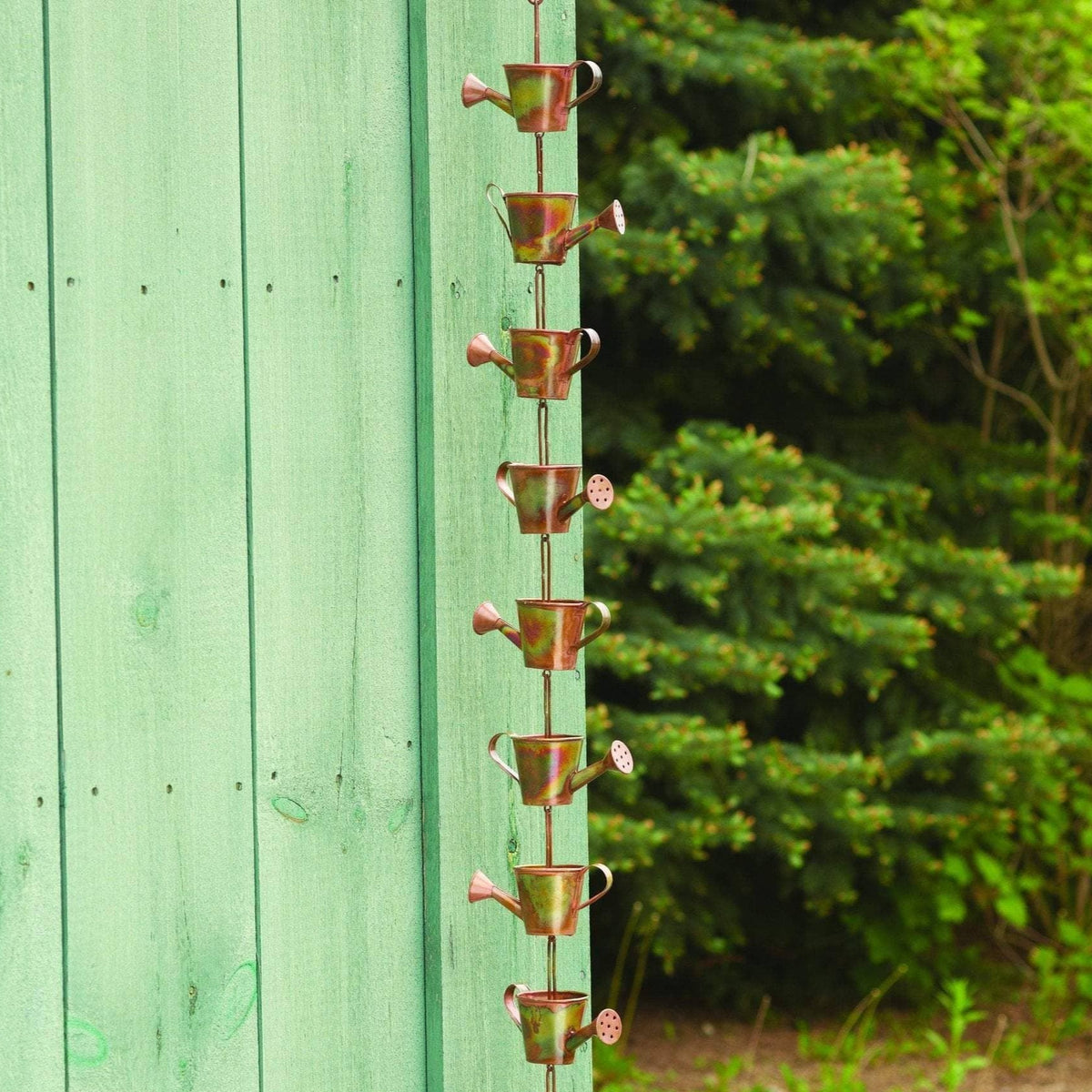 Bee Spiral Rain Chain