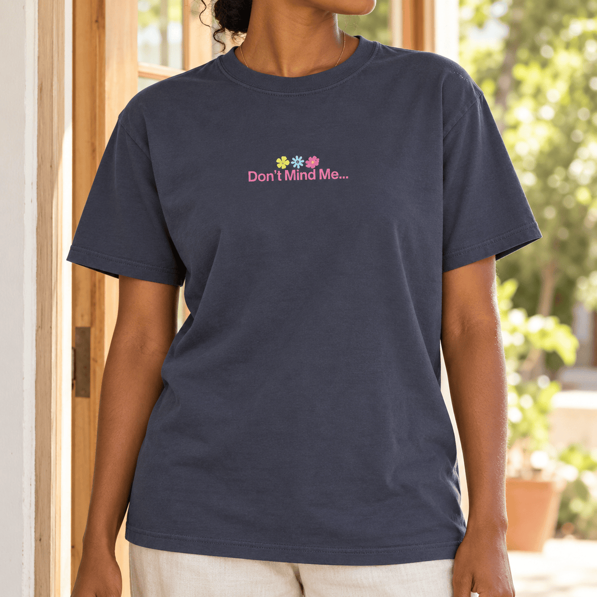 Just A Flower Child - Unisex Heavyweight T-Shirt