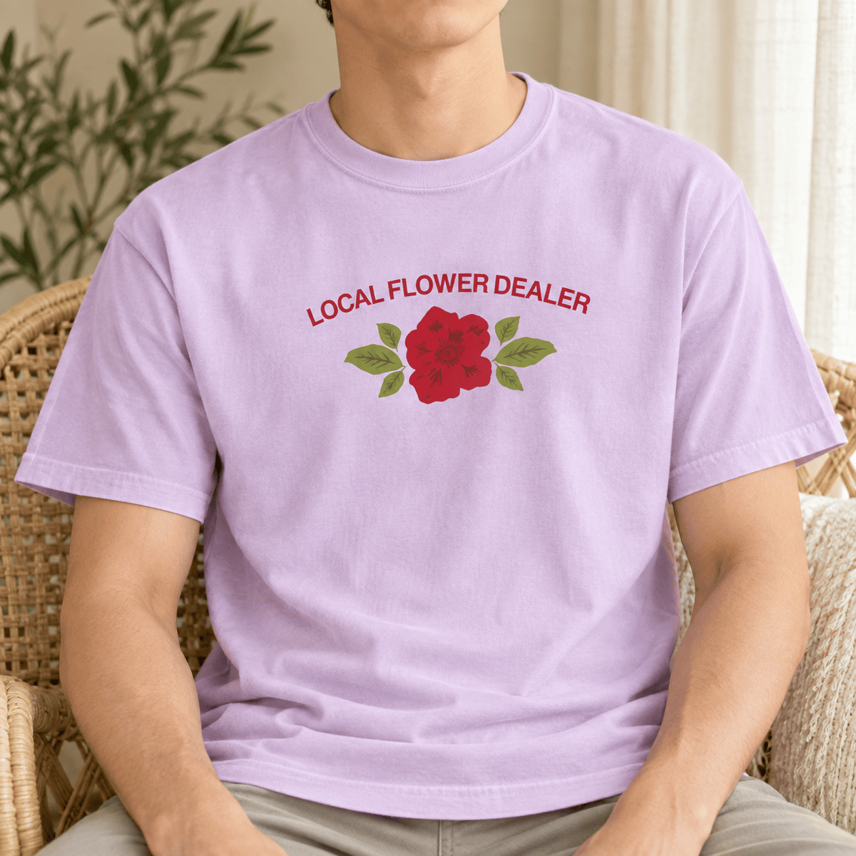 Local Flower Dealer - Unisex Heavyweight T-Shirt