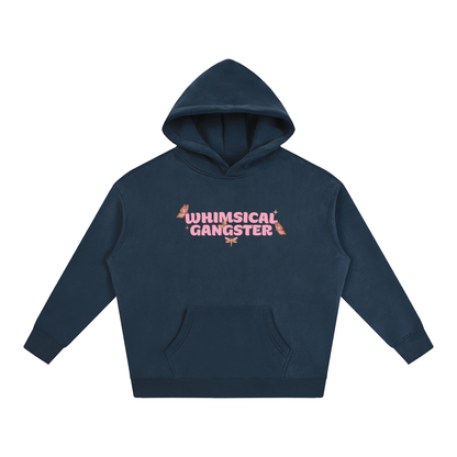 Whimsical Gangster Oversize Fleeced Hoodie