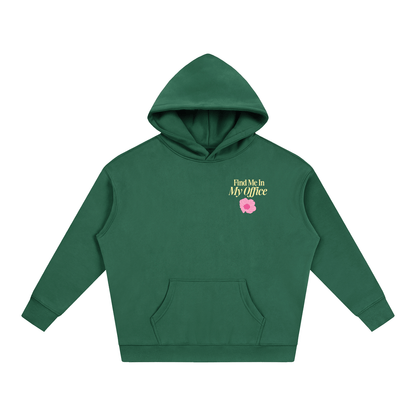Find Me In My Office Oversize Fleeced Hoodie