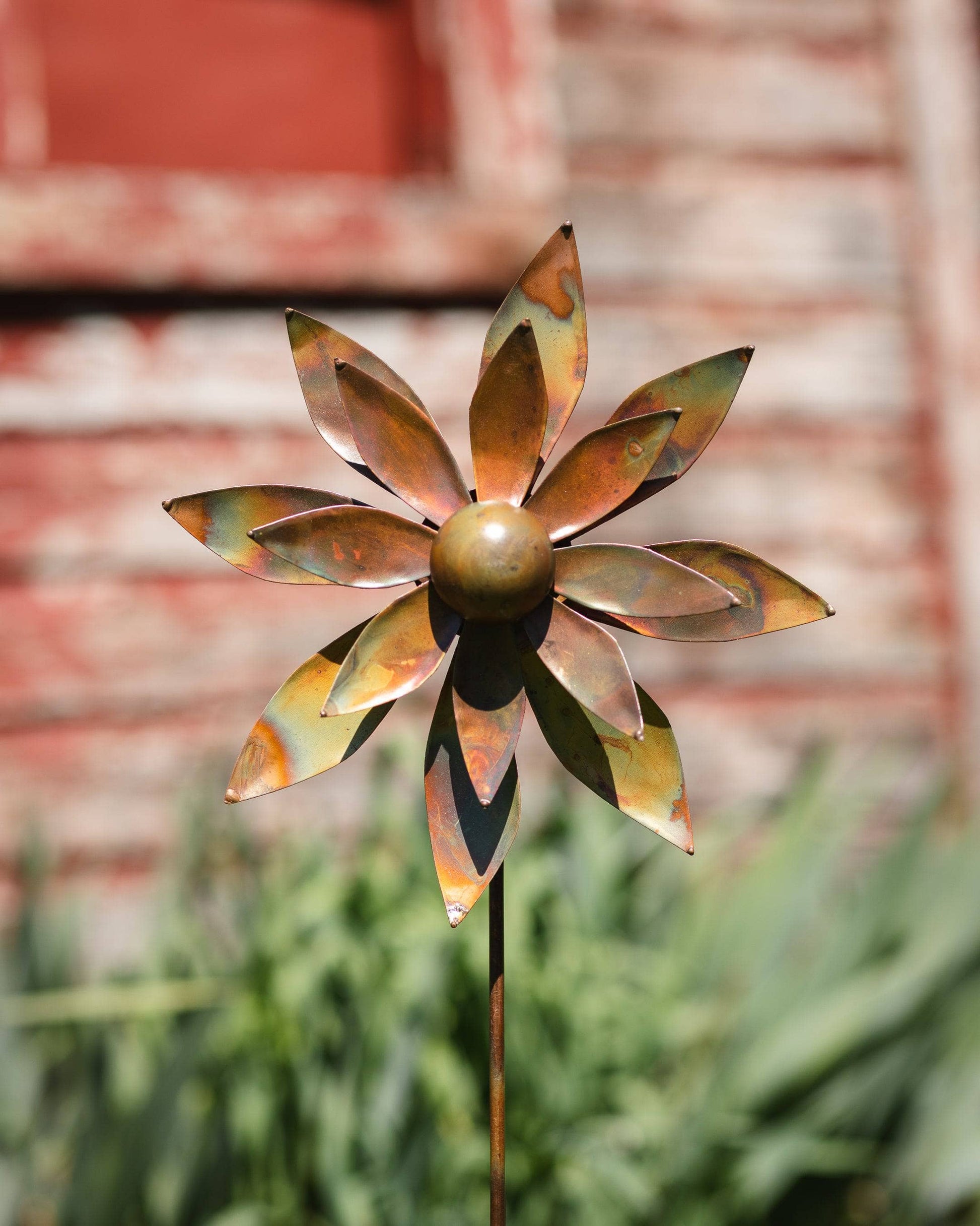 Happy Gardens - Dahlia Flower Wind Spinner 12”