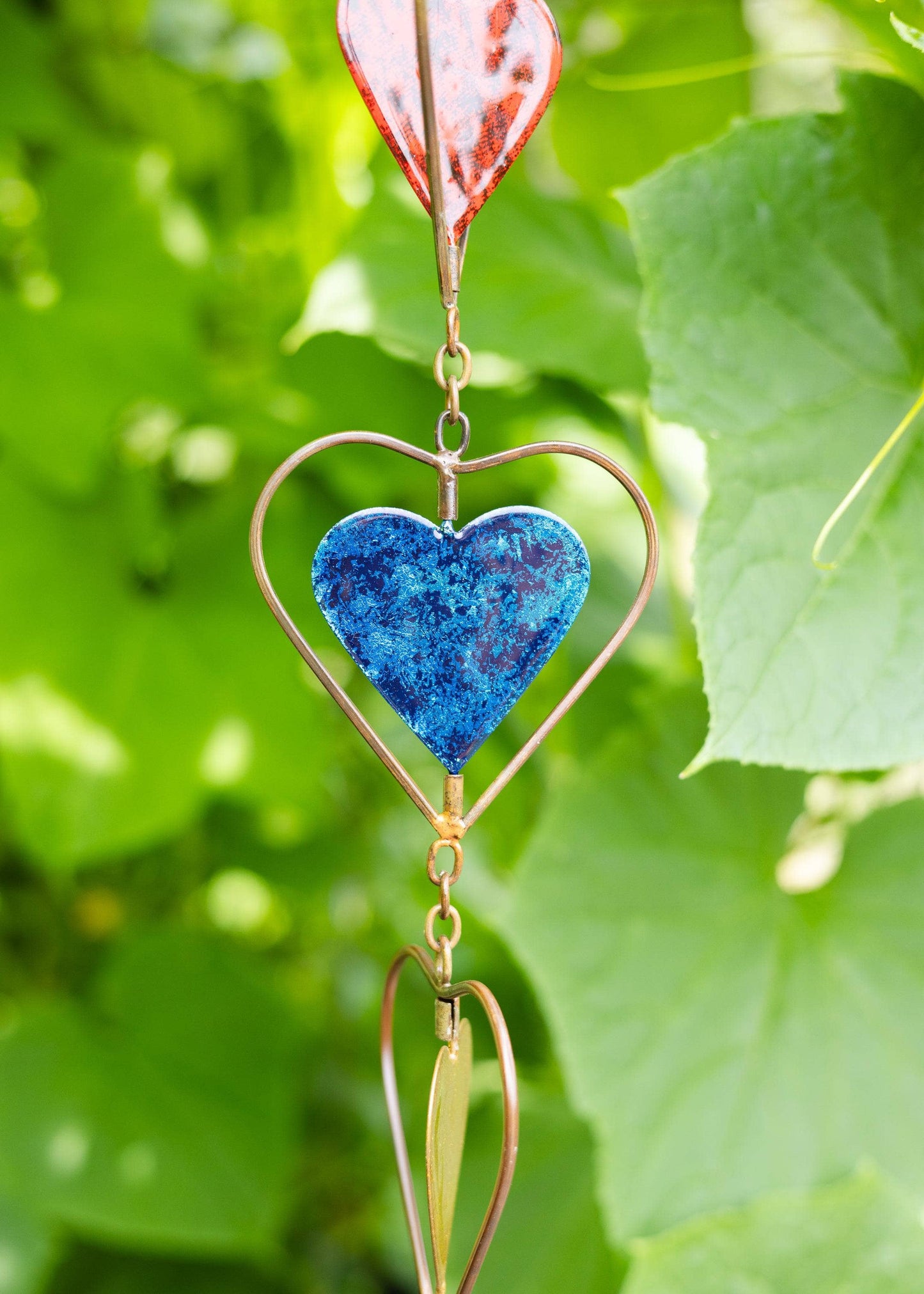Happy Gardens - Multicolor Hearts Ornament
