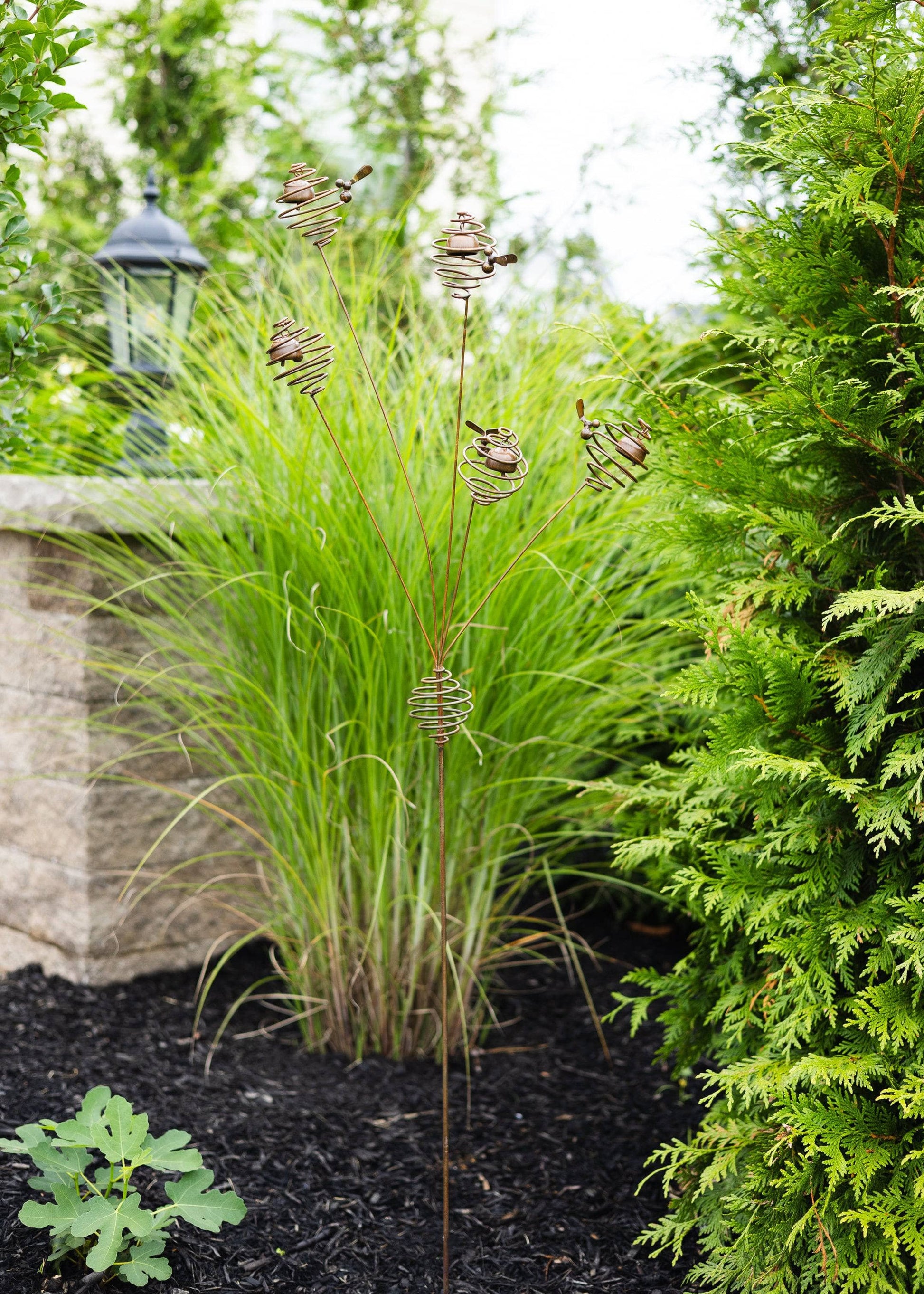 Happy Gardens - Bee Spiral Garden Stake