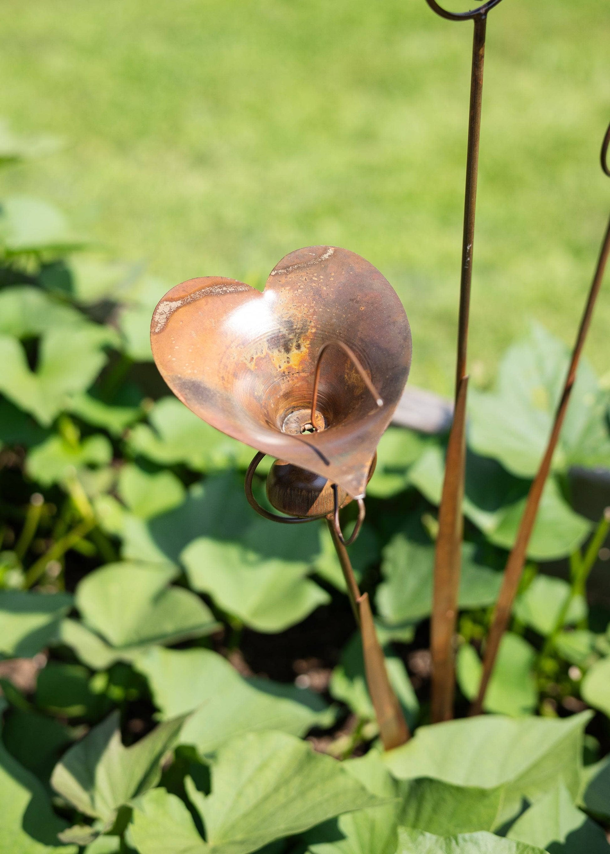 Happy Gardens - Triple Calla Lily Garden Stake