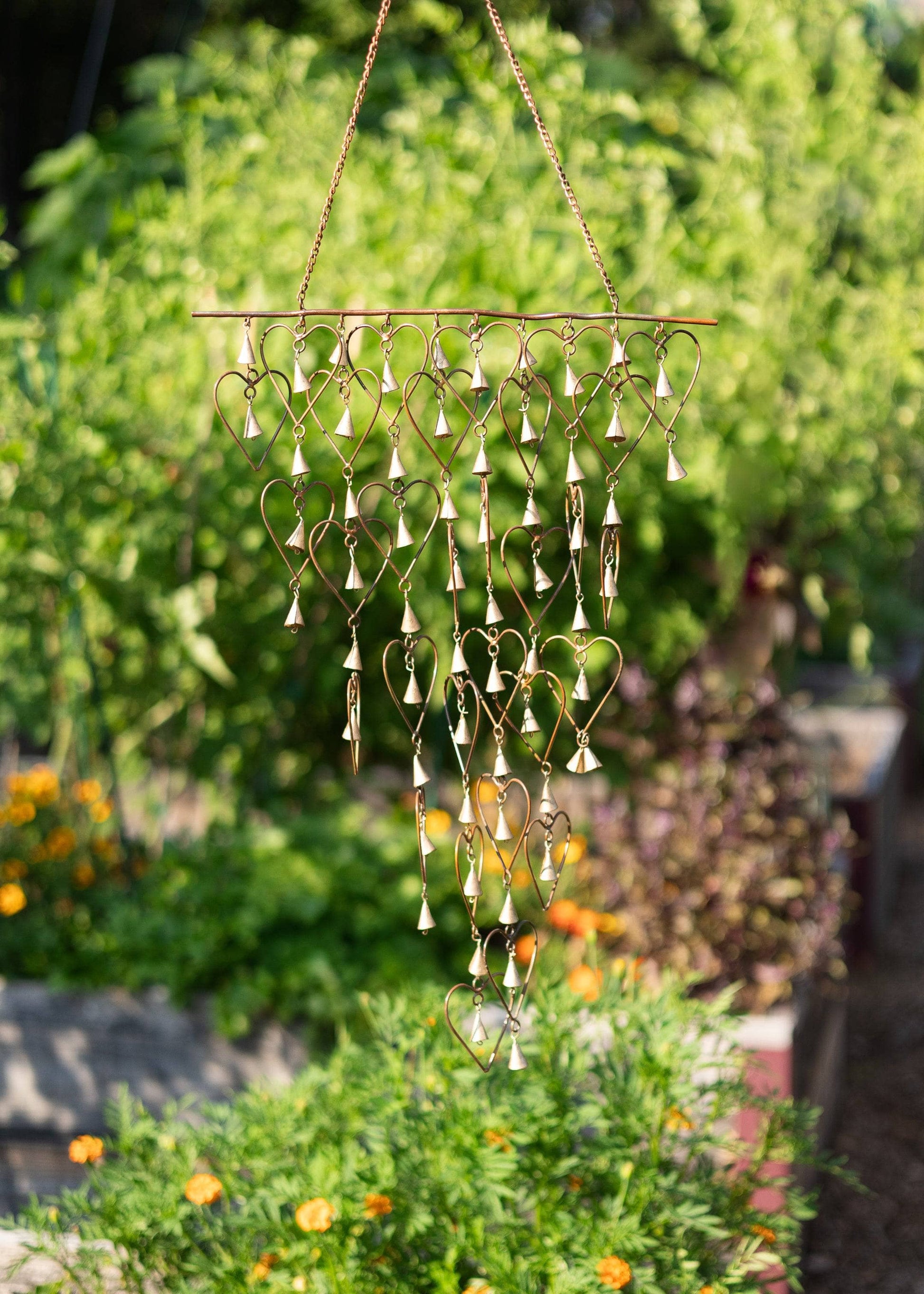 Happy Gardens - Shimmering Bells with Hearts