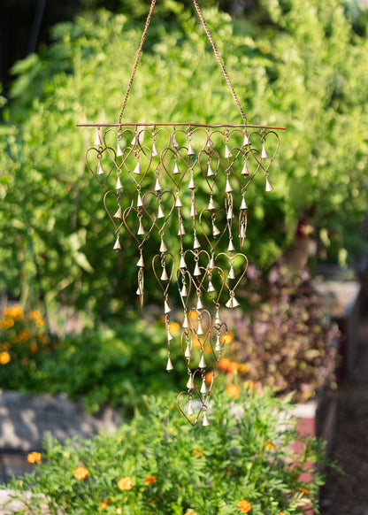 Happy Gardens - Shimmering Bells with Hearts