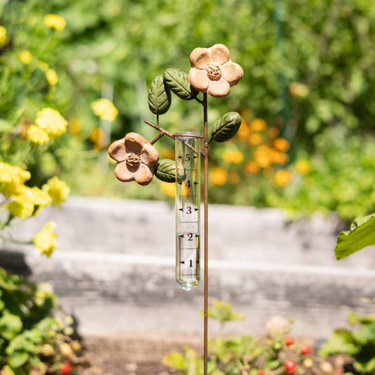 Happy Gardens - Apple Blossom Rain Gauge