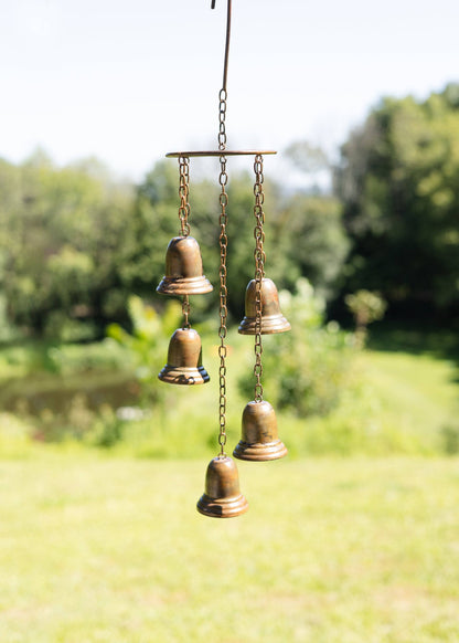 Happy Gardens - Temple Bells Circle Wind Chime