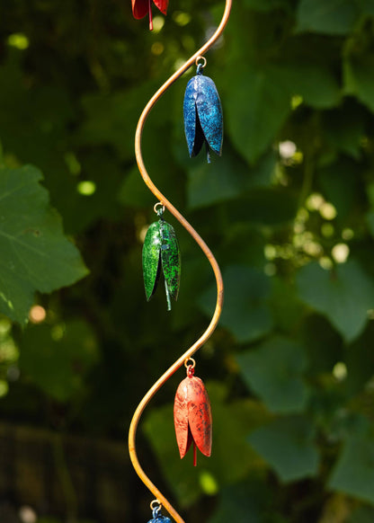 Happy Gardens - Bell Spiral Multicolor Wind Chime