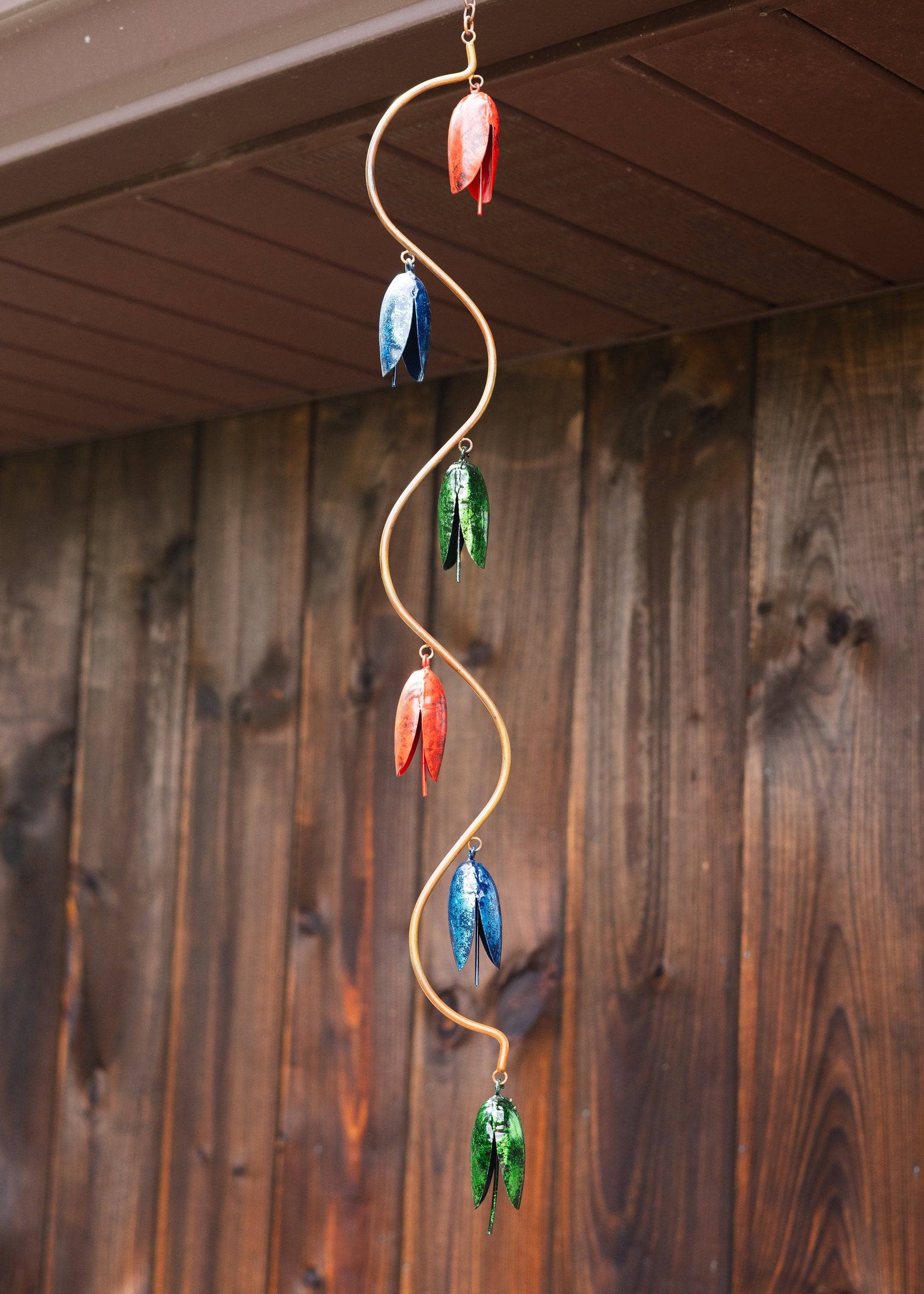 Happy Gardens - Bell Spiral Multicolor Wind Chime