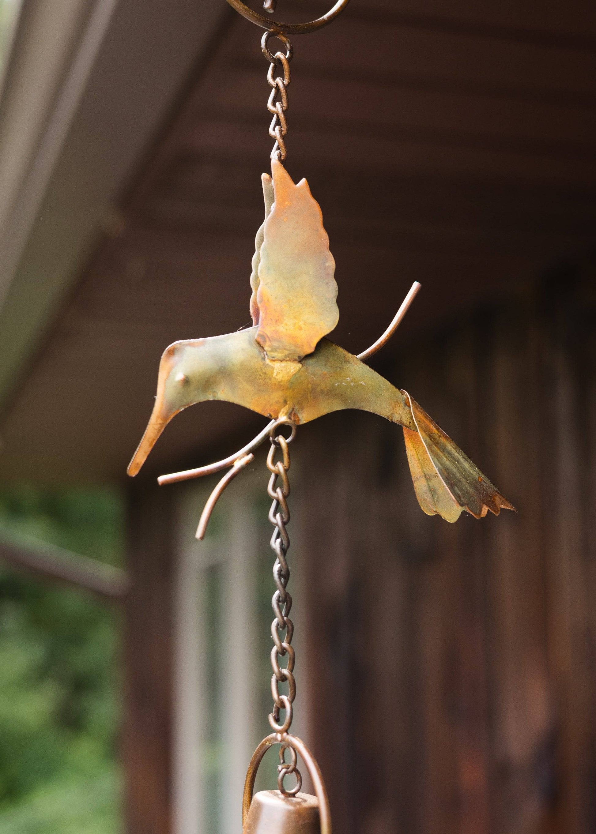Happy Gardens - Hummingbirds and Bells Hanging Ornament