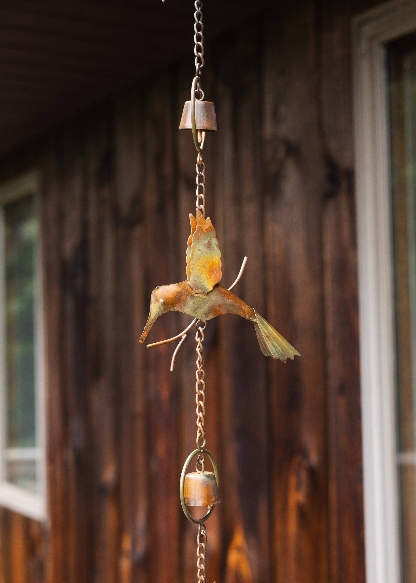 Happy Gardens - Hummingbirds and Bells Hanging Ornament