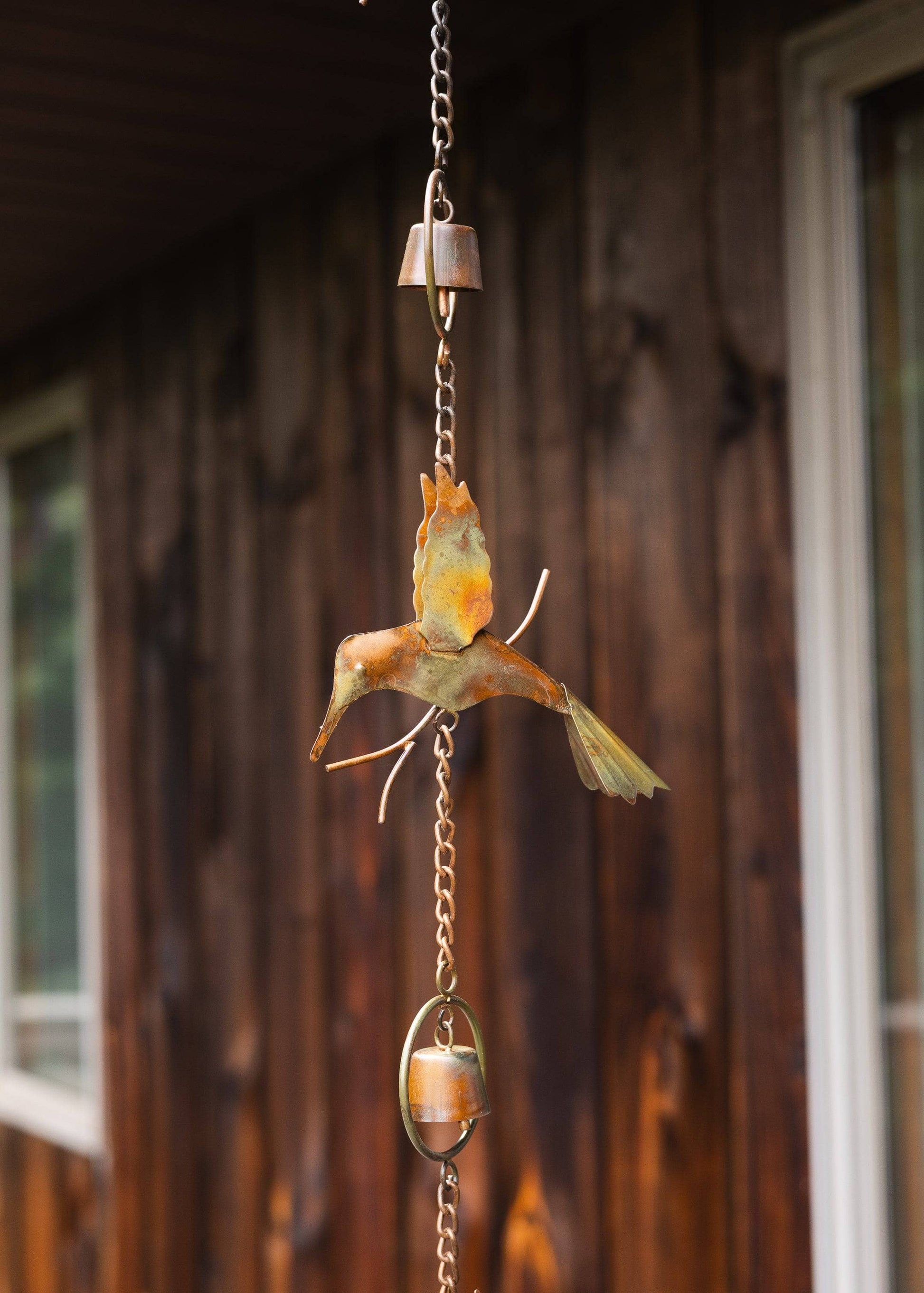 Happy Gardens - Hummingbirds and Bells Hanging Ornament