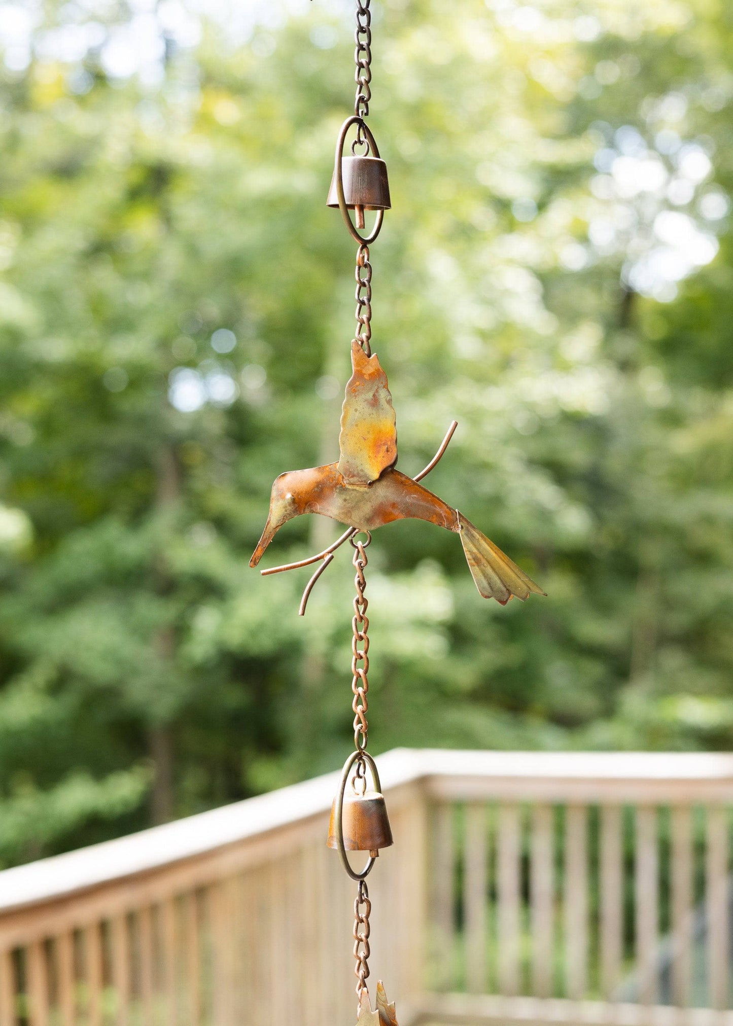 Happy Gardens - Hummingbirds and Bells Hanging Ornament