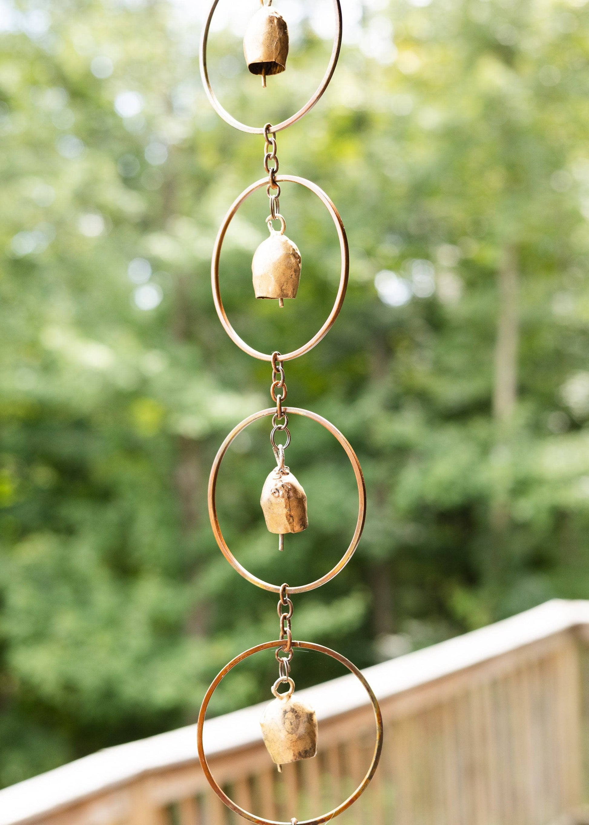 Happy Gardens - Circles with Bells Ornament