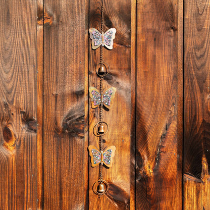 Happy Gardens - Triple Floral Butterfly Hanging Ornament