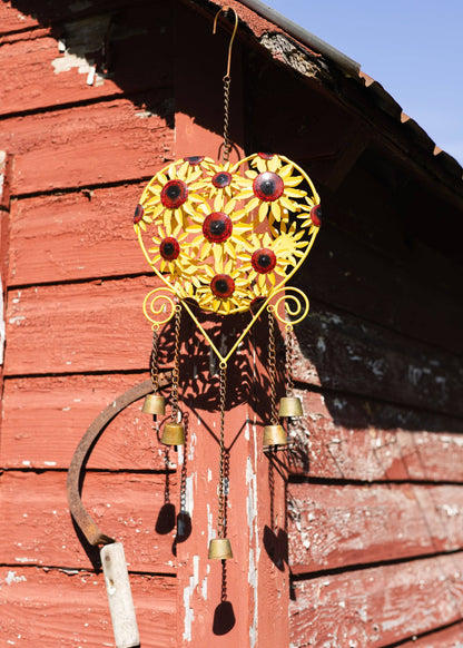 Yellow Daisy Wind Chime - Happy Gardens