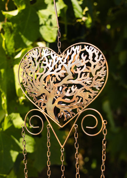 Heart Tree of Life Hanging Ornament - Happy Gardens