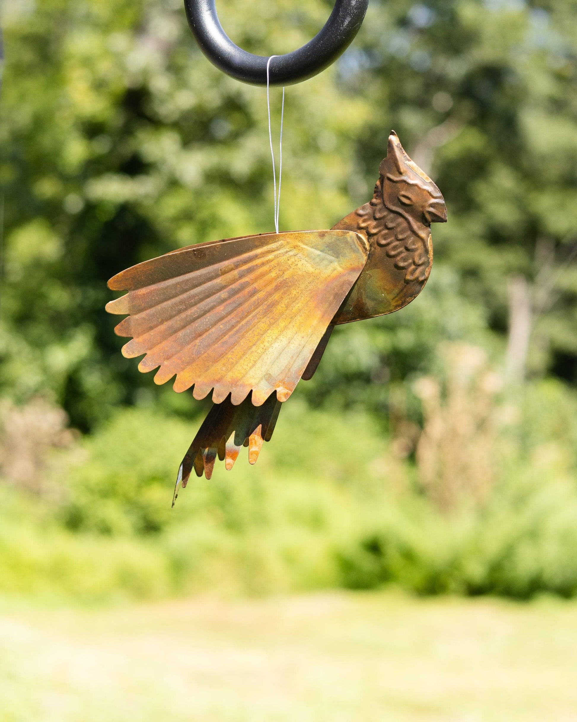 Hanging Flamed Cardinal - Happy Gardens