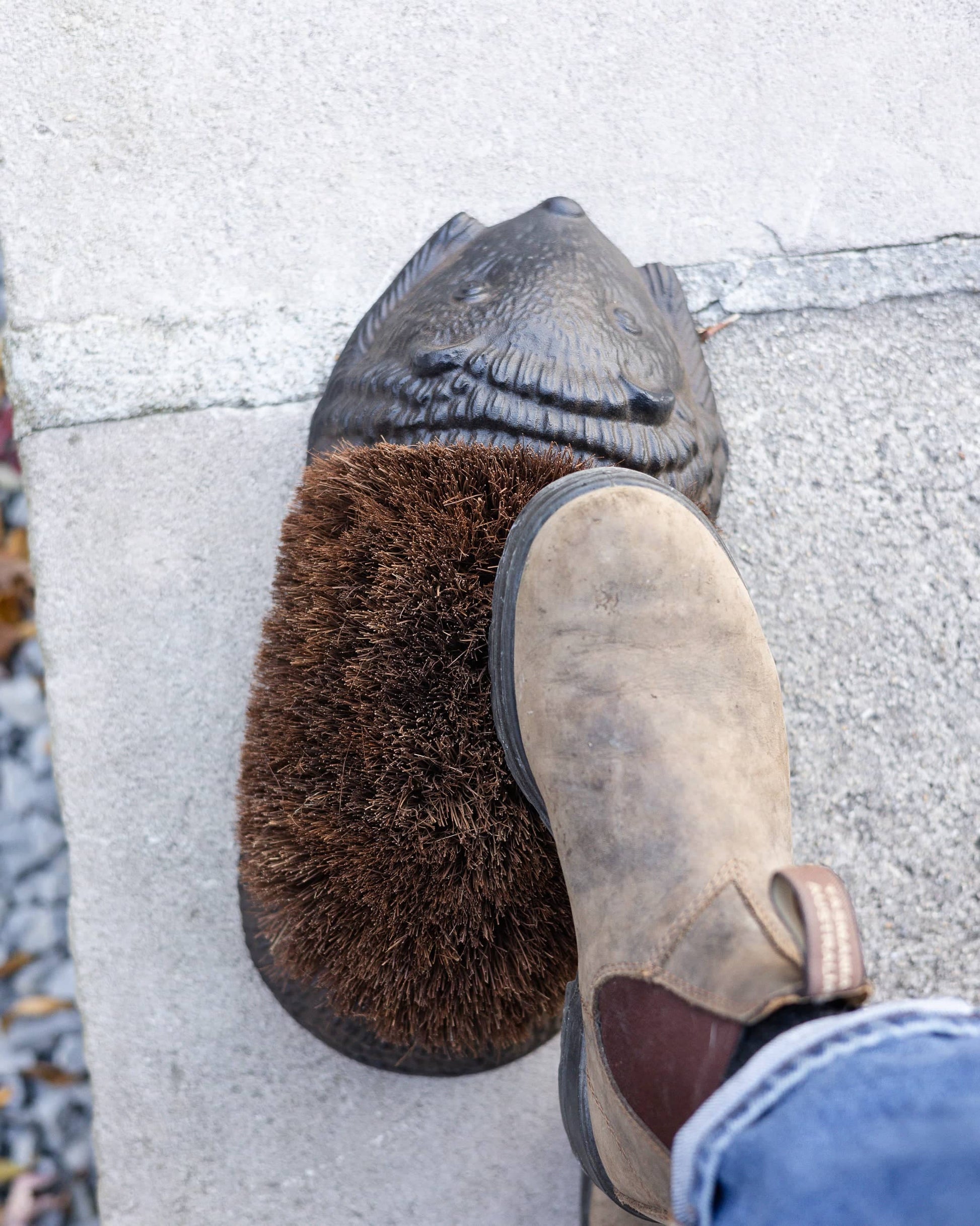 Giant Hedgehog Boot Brush - Happy Gardens