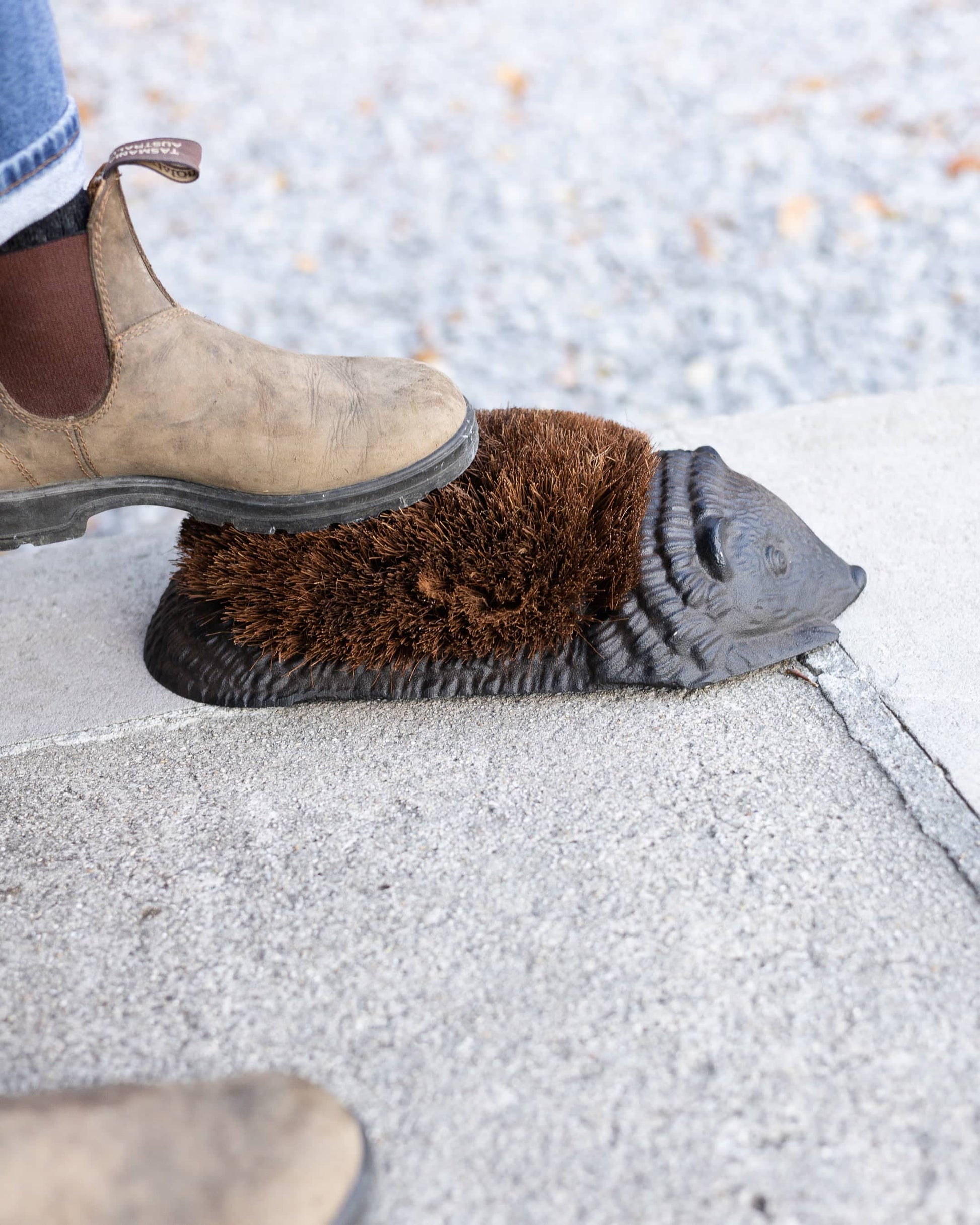Giant Hedgehog Boot Brush - Happy Gardens