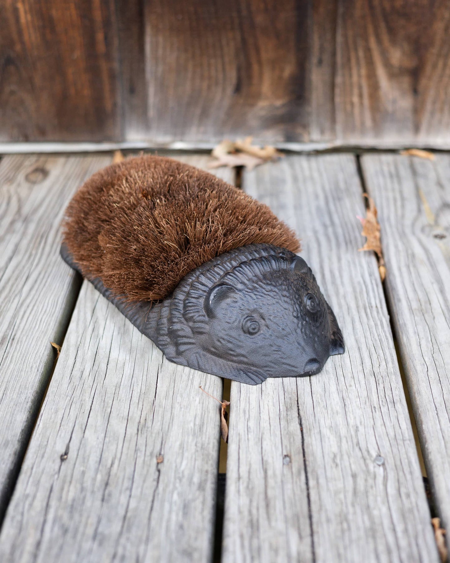 Giant Hedgehog Boot Brush - Happy Gardens