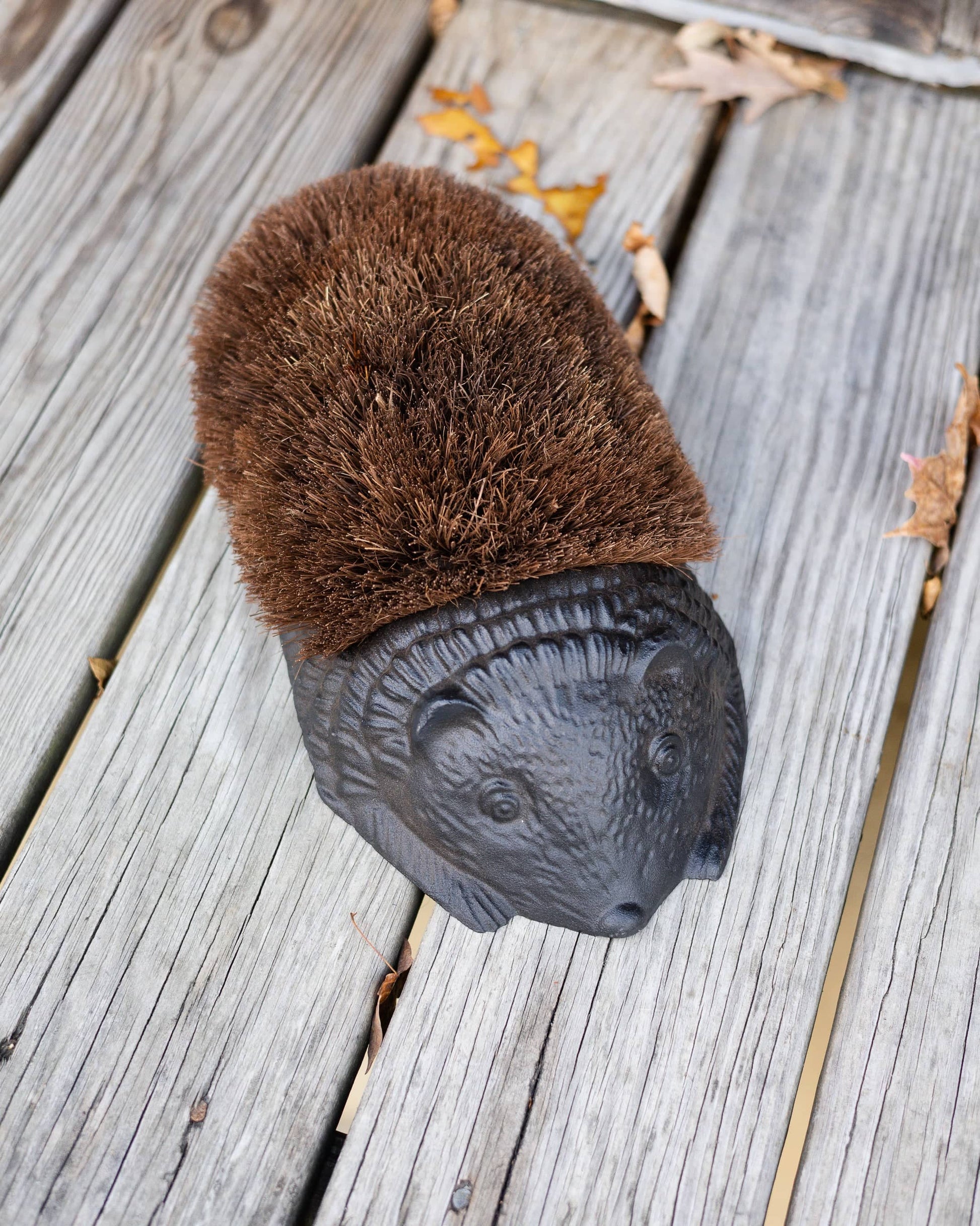 Giant Hedgehog Boot Brush - Happy Gardens
