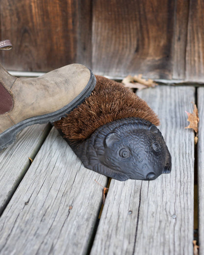 Giant Hedgehog Boot Brush - Happy Gardens
