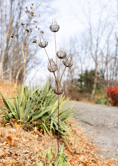 Wire Nest Garden Stake - Happy Gardens