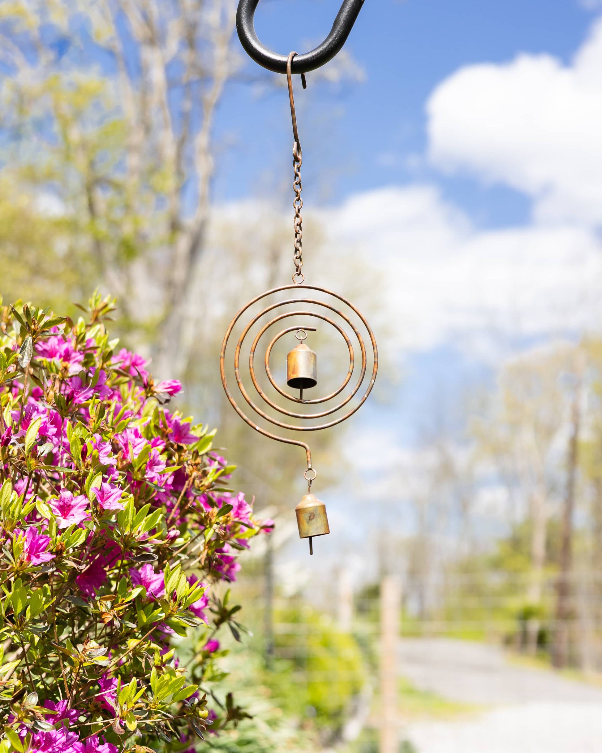 Circle Spiral Ornament - Happy Gardens