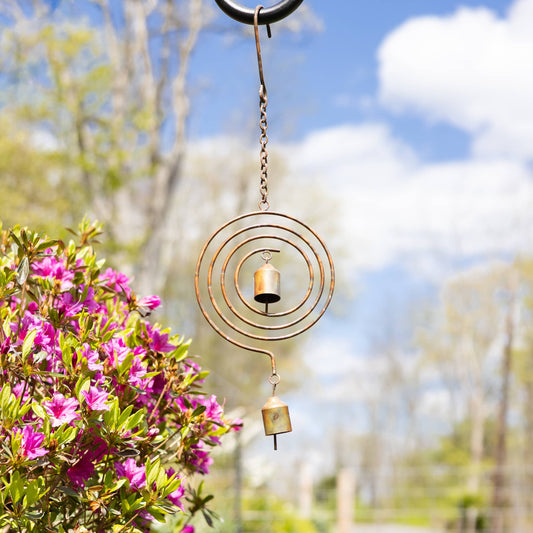 Circle Spiral Ornament - Happy Gardens