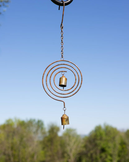 Circle Spiral Ornament - Happy Gardens