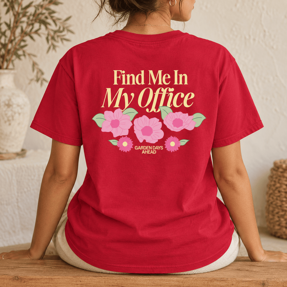 Find Me in My Office - Unisex Heavyweight T-Shirt