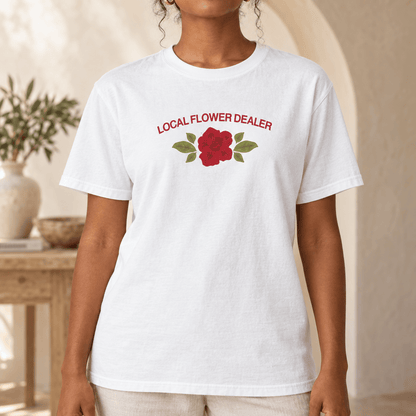 Local Flower Dealer - Unisex Heavyweight T-Shirt