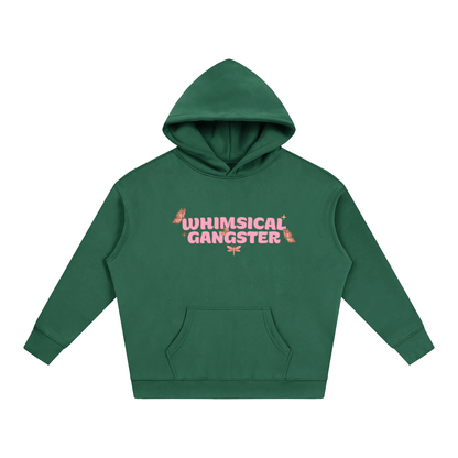 Whimsical Gangster Oversize Fleeced Hoodie