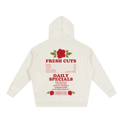 Local Flower Dealer Oversize Fleeced Hoodie