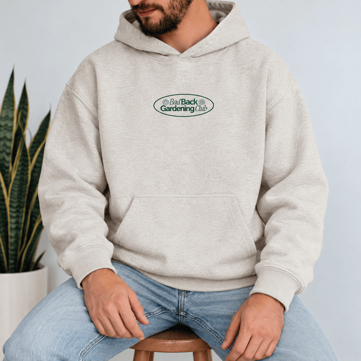Bad Back Gardening Club - Essential Heavyweight Men's Hoodie
