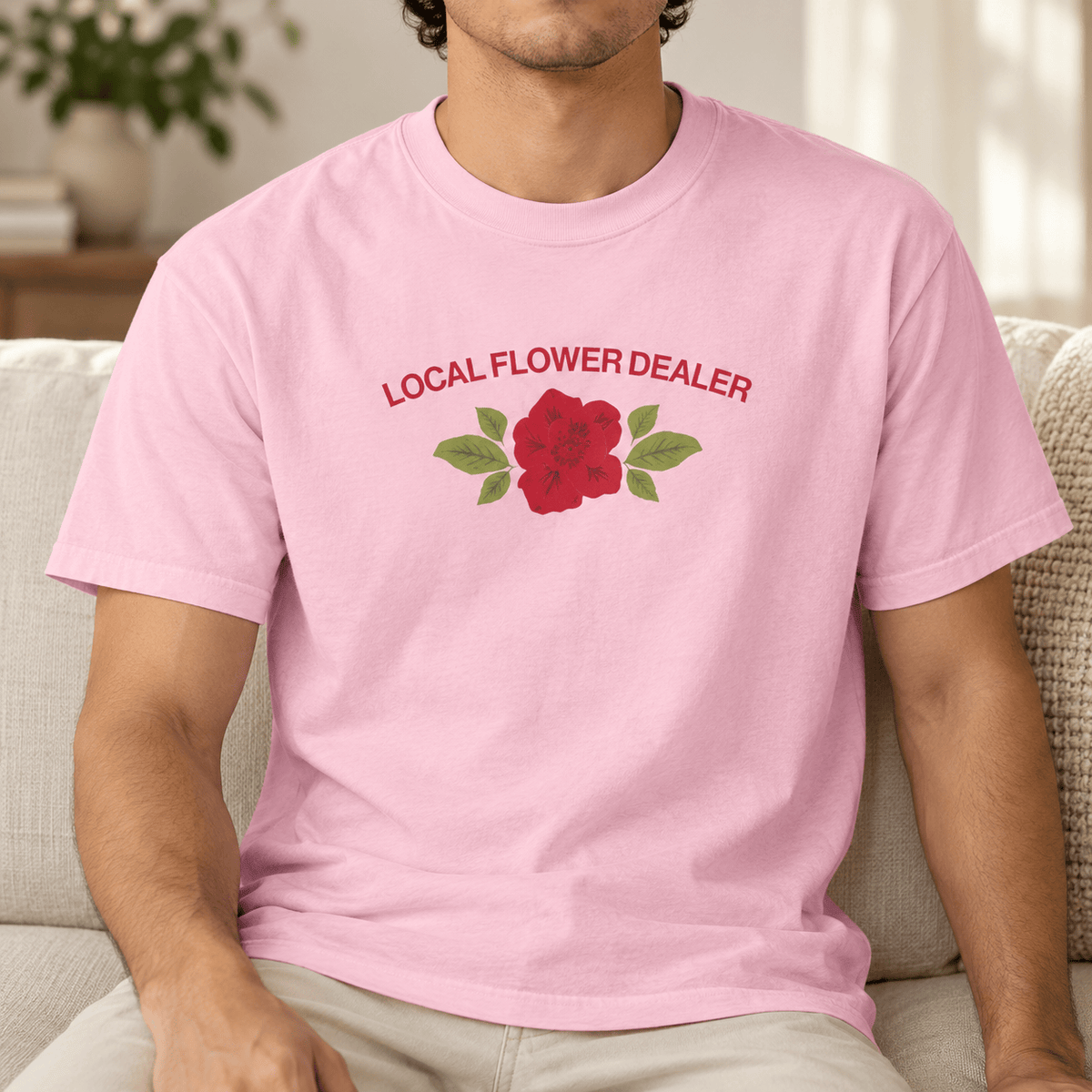 Local Flower Dealer - Unisex Heavyweight T-Shirt