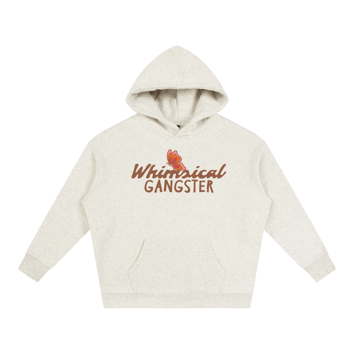 Whimsical Gangster - Men's Oversize Fleeced Hoodie
