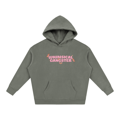 Whimsical Gangster Oversize Fleeced Hoodie