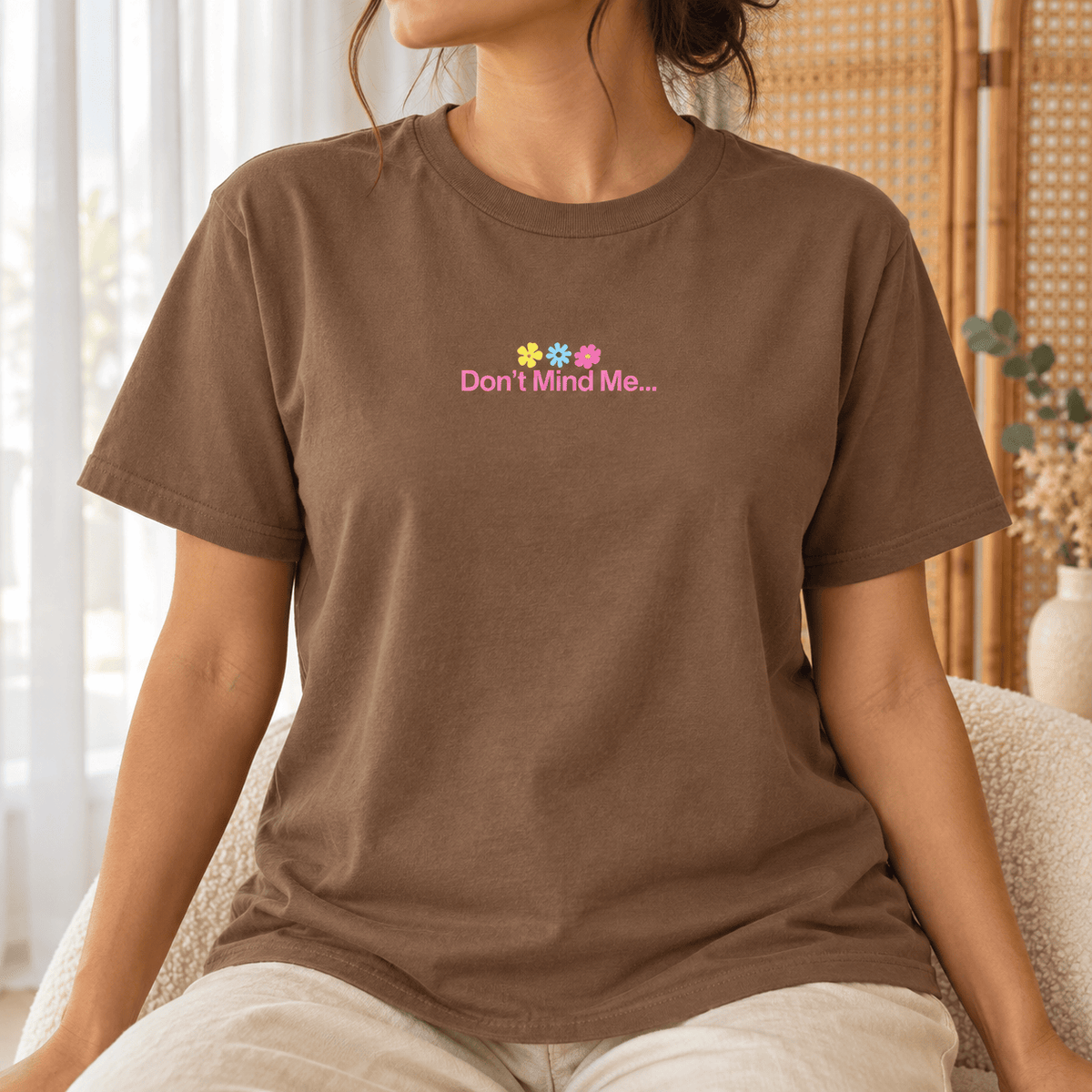 Just A Flower Child - Unisex Heavyweight T-Shirt