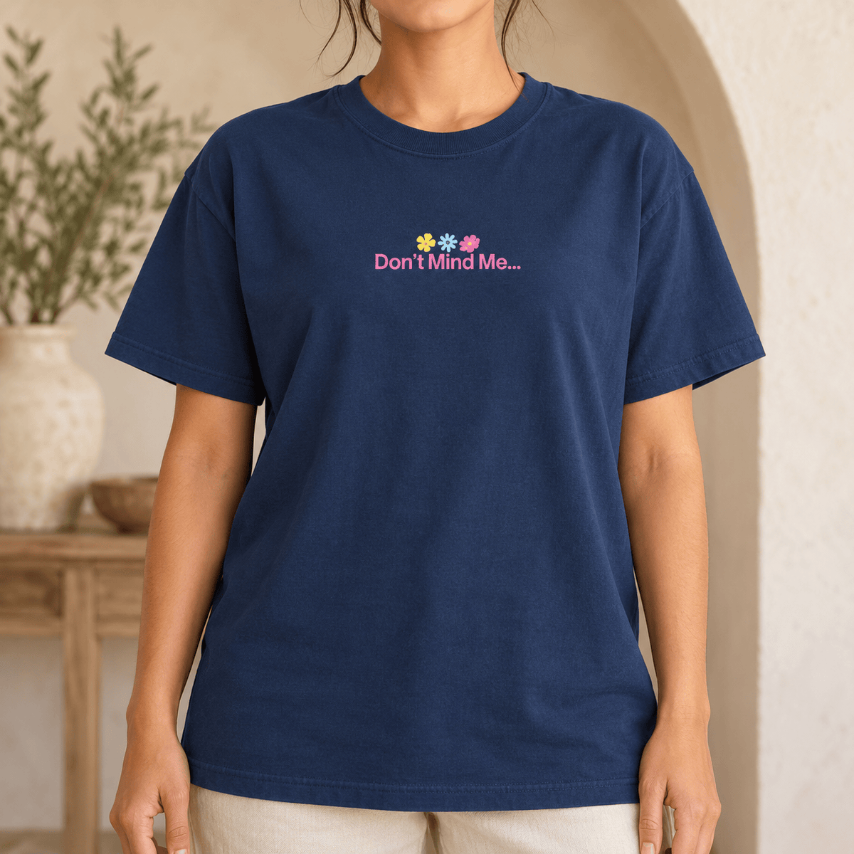 Just A Flower Child - Unisex Heavyweight T-Shirt