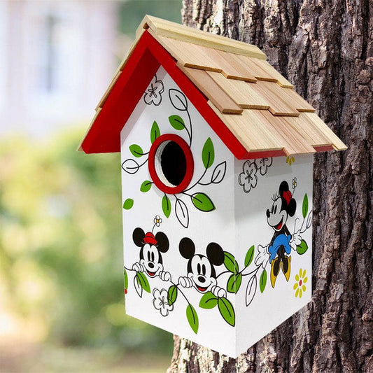 Mickey & Minnie Standard Birdhouse - Happy Gardens