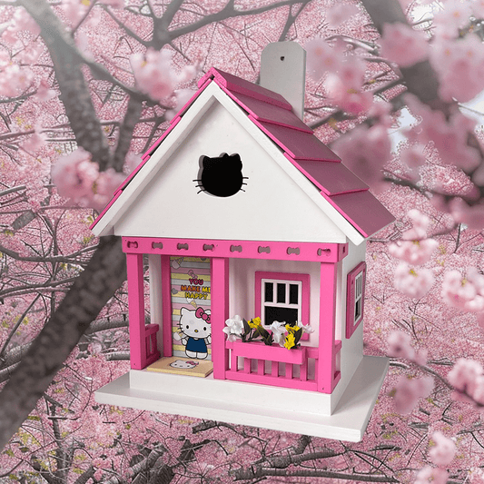 Hello Kitty Birdhouse - Happy Gardens