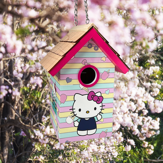 Hello Kitty Birdhouse - Happy Gardens